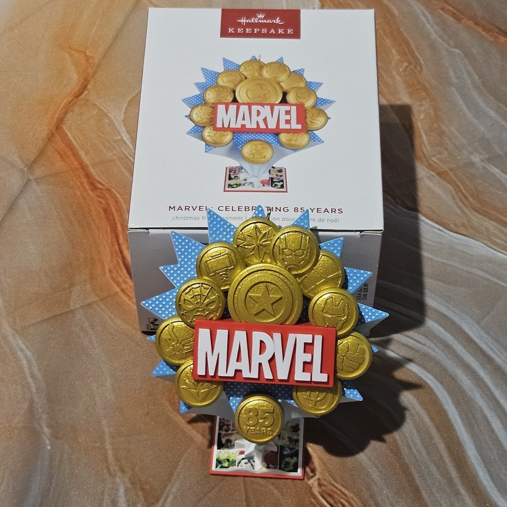 2024 Hallmark Keepsake Marvel Celebrating 85 Years Ornament New Open Box